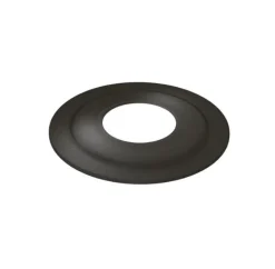 TEN Rosace noir mat Ø80mm
