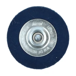 NORTON Roue de polissage Ø75 pour perceuse, feutrine/ acier