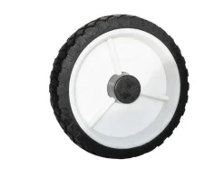 Discount Roue de tondeuse caoutchouc noir Ø125mm charge 40kg