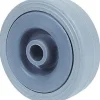 New Roue multi-usages caoutchouc gris Ø100mm charge 60 kg
