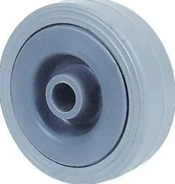 New Roue multi-usages caoutchouc gris Ø100mm charge 60 kg
