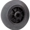 Clearance Roue multi-usages caoutchouc noir Ø200mm charge 205kg