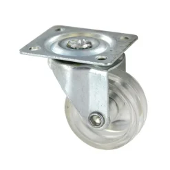 Roulette drill à platine pivotante 48x60mm 40kg Ø50mm