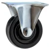 Online Roulette fixe caoutchouc noir Ø50mm, charge 30kg