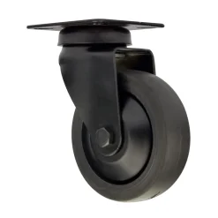 Discount Roulette Novo noire pivotante charge 50kg Ø75 mm