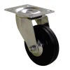 Clearance Roulette Port-roll pivotante Ø65mm 65kg acier zingué
