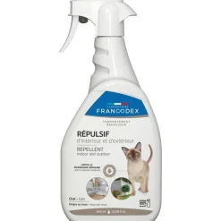 Best FRANCODEX Répulsif intérieur/extérieur spécial chat 650 ml