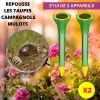 ACTO Répulsif solaire à vibrations taupes et campagnols