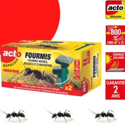 Outlet ACTO Répulsif à vibration anti-fourmis (x2)