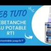 New GEB Résine d'étanchéité raccord fileté métal 2" etanche 75ml