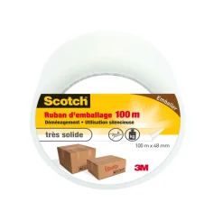 Clearance 3M Ruban adhésif d'emballage transparent 100mx48mm