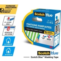 SCOTCH Ruban de masquage Finition Parfaite 36 x 41m Blue