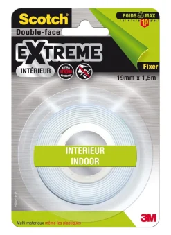 Online 3M Ruban double face extrême intérieur blanc 1,5mx19mm