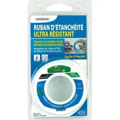 Outlet INTERPLAST Ruban d'étanchéité Interfix 5m x 14 mm blanc