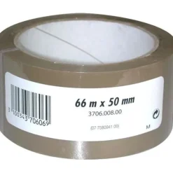 Ruban pour emballage Polypropylène Havane 66m x 50 mm