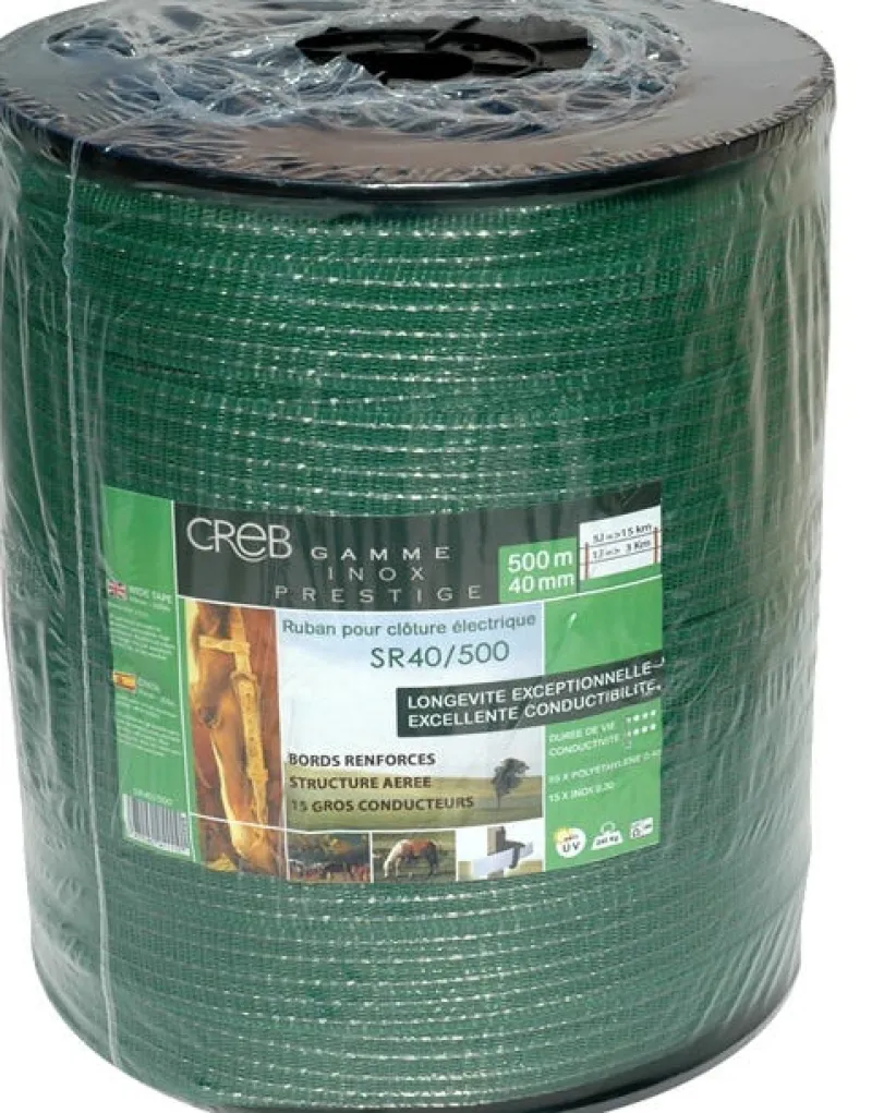 Best CREB Ruban SR40500 prestige 40mm - 500m vert