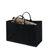 Clearance Sac à bûches Natureo noir