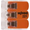 Online WAGO Sachet de 5 bornes 3 entrées série 221 6 mm²