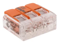 Online WAGO Sachet de 5 bornes 3 entrées série 221 6 mm²