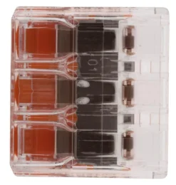 Online WAGO Sachet de 5 bornes 3 entrées série 221 6 mm²