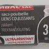 Online Sac poubelle 30L coulissant ultra résistant 15 sacs