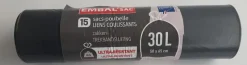 Online Sac poubelle 30L coulissant ultra résistant 15 sacs