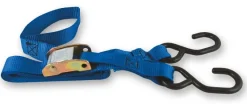 Hot CHAPUIS Sangle pour moto avec came à griffes L.2 m bleu (x2)