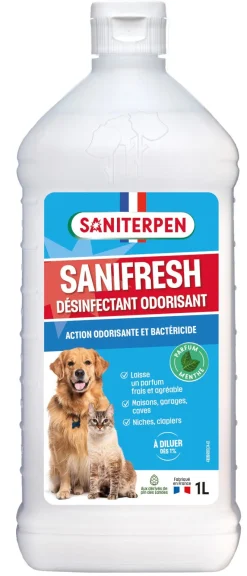 Hot SANITERPEN Sanifresh désinfectant odorisant 1L