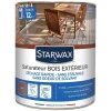 STARWAX Saturateur bois extérieur teinte teck 1L