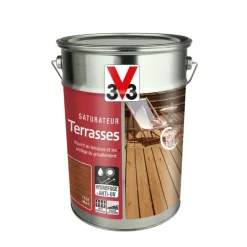 Sale V33 Saturateur terrasses teck mat 5L