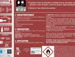 Sale V33 Saturateur terrasses teck mat 5L