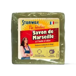 STARWAX Savon de Marseille à l'huile d'olive cube 300g The Fabulous