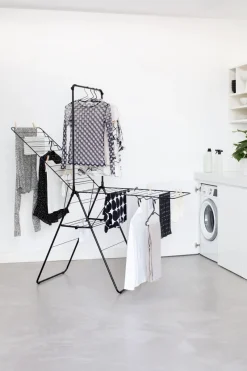 Clearance Séchoir HangOn 25 m portant à cintres noir