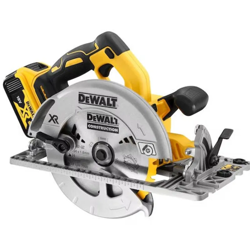 New DEWALT Scie circulaire XR 18V 5Ah Li-Ion Brushless 184 mm