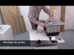 PEUGEOT OUTILLAGE Scie de table avec aspirateur
