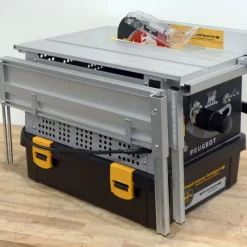 PEUGEOT OUTILLAGE Scie de table avec aspirateur