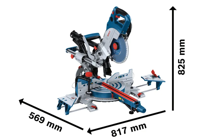 Outlet BOSCH PROFESSIONAL Scie radiale GCM 18V-216 DC 1600W Brushless (produit seul)