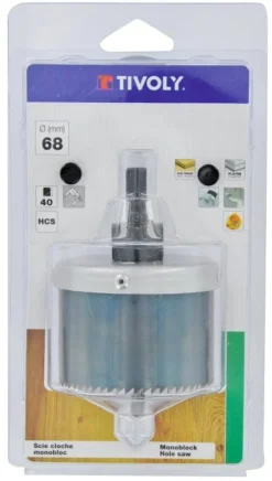 Sale TIVOLY Scie trépan HCS 1 lame Ø68mm