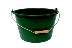 Outlet Seau fort évasé 15L vert anse molette
