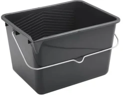 Best NESPOLI Seau à peinture 8,5L avec anse métallique gris