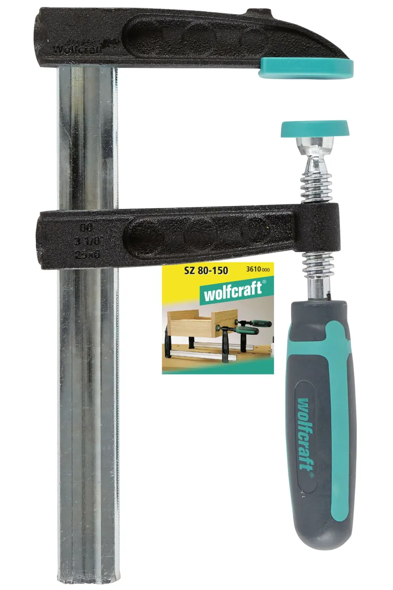 Hot WOLFCRAFT Serre-joint à vis SZ 80-150