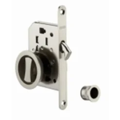 Sale THIRARD Serrure à crocher porte coulissante chromé satiné