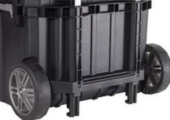 Discount KETER Servante transportable mobile connect + organiseur noir