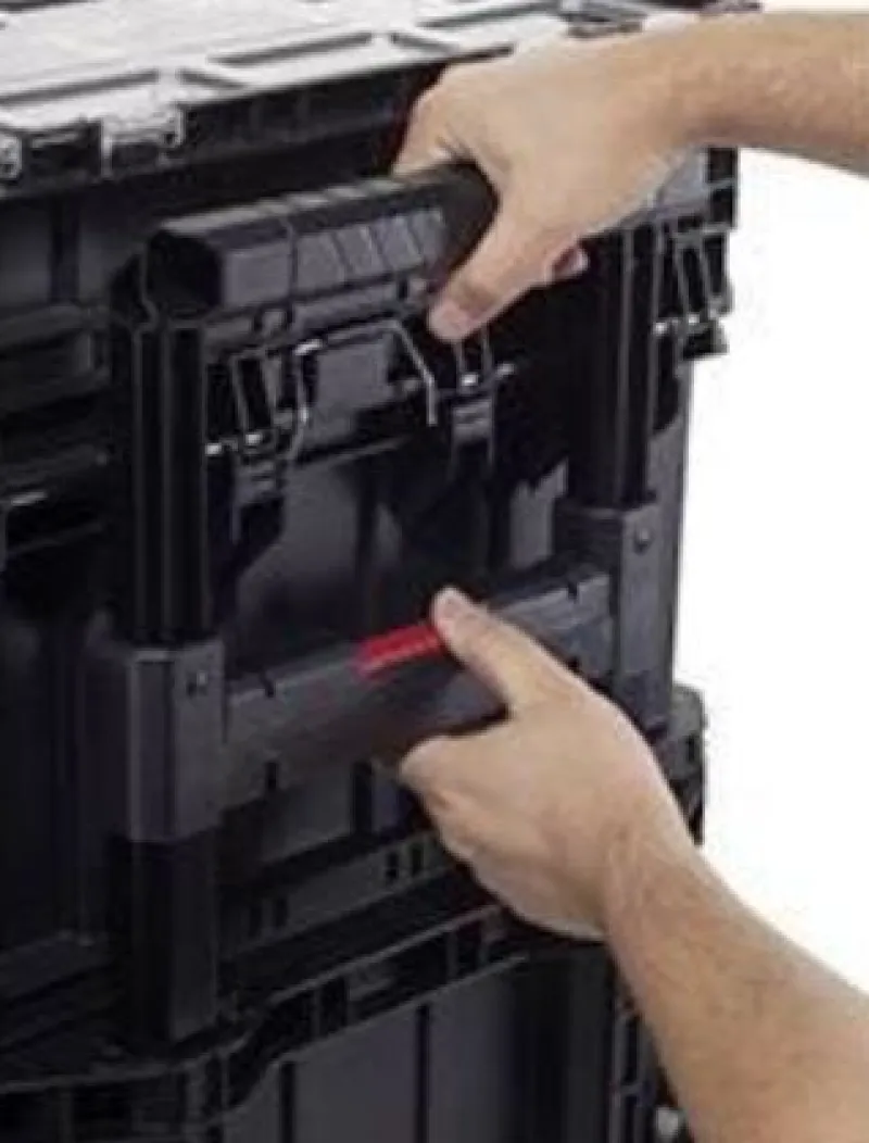 Discount KETER Servante transportable mobile connect + organiseur noir