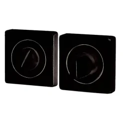 Discount Set de rosaces de fonction Conda/Déconda Onyx zamak noire