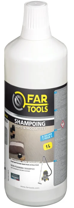 New FARTOOLS Shampoing parfumé spécial moquette 1L