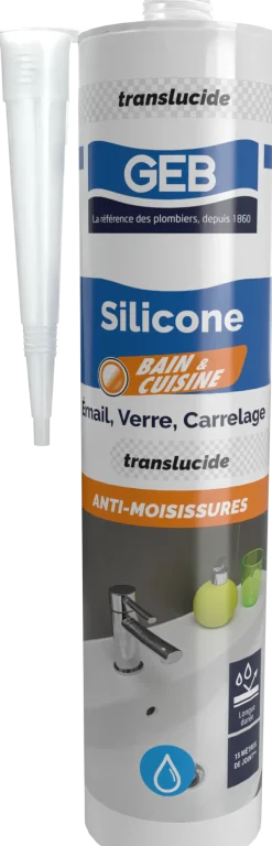 Discount GEB Silicone Bain&Cuisine translucide 310 ml