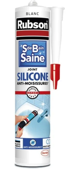 Hot RUBSON Silicone 2 BLANC 280 ml
