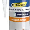 Clearance GEB Silicone tous supports antimoisissures 280 ml translucide