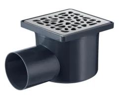 Online WIRQUIN Siphon de sol à maçonner grille inox 10x10